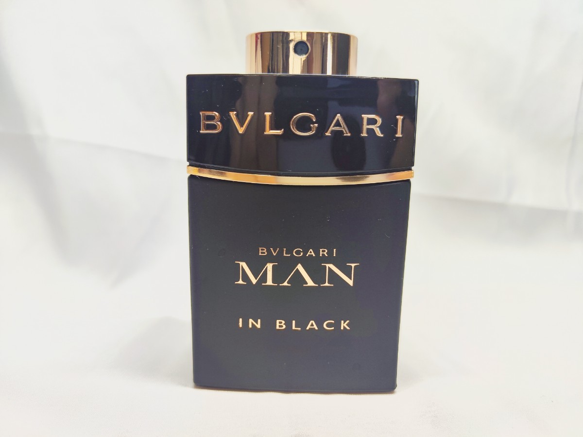 【ほぼ未使用】ブルガリ マン イン ブラック オードパルファム BVLGARI MAN IN BLACK EDP オーデパルファム オードパルファン 60ml