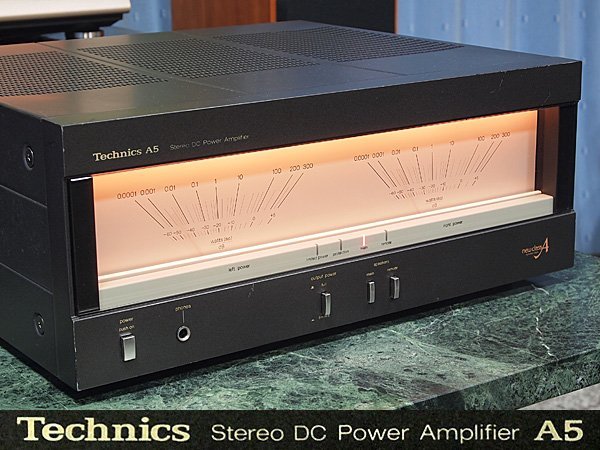 ☆テクニクス☆A5ステレオパワーアンプ M9004 Technics SE-A5 パワー