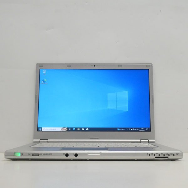 □10000円開始 Panasonic Let's note CF-LX6RDGVS Win10 Intel Core i5-7300U メモリ8GB SSD256GB Webカメラ AC付属 使用時間7490時間