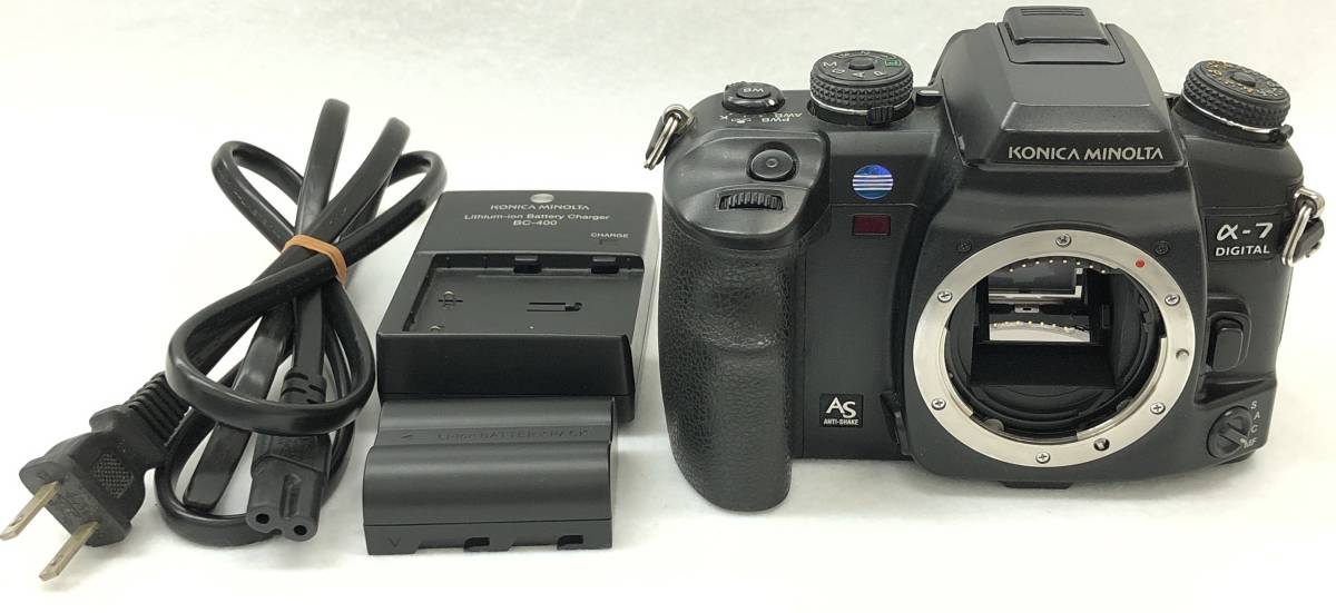 ☆1円～ジャンク品☆MINOLTA・ミノルタ α-7ボディ/α807siボディ 