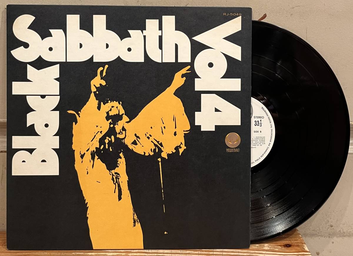◇国内初版!希少アナログ盤/LP◇ブラック・サバス Black Sabbath / Vol