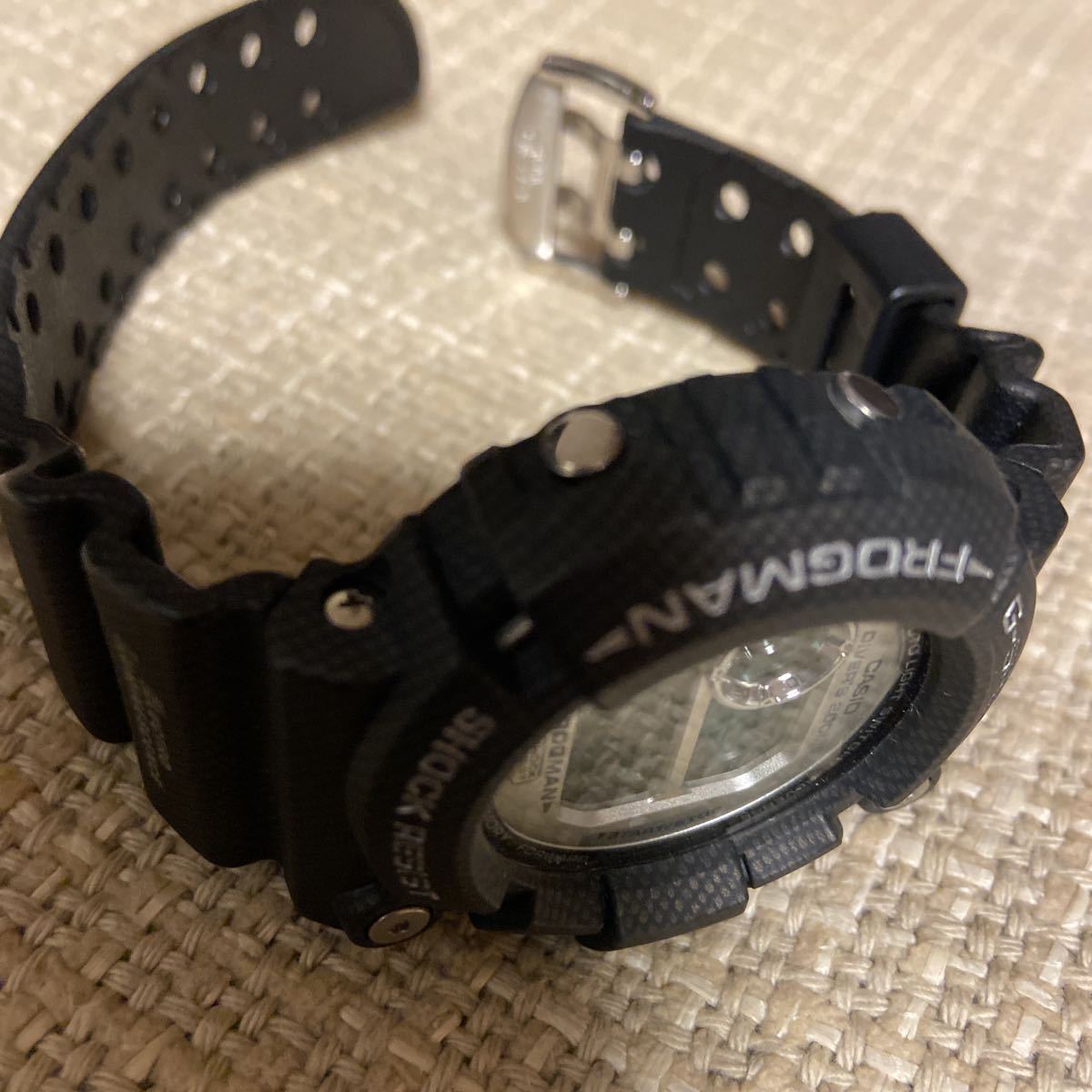 G-SHOCK FROGMAN GW-201NT-1JF カーボンファイバーフロッグマンの入札 