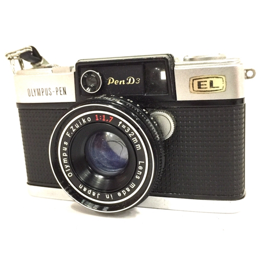 希少】OLYMPUS PEN D3 ブラックペイント フィルムカメラ Olympus Pen-D