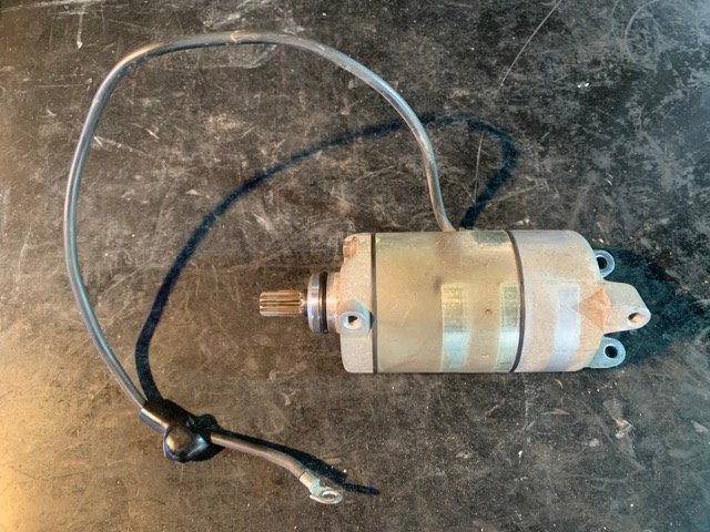 A-230826-8-4-ZEP400 KAWASAKI ゼファー400 セルモーター Kawasaki - 0