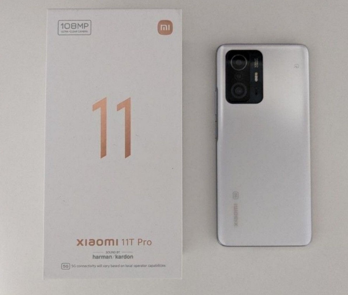 Xiaomi 11Tpro スマートフォン 本体 ホワイト Xiaomi 11Tpro