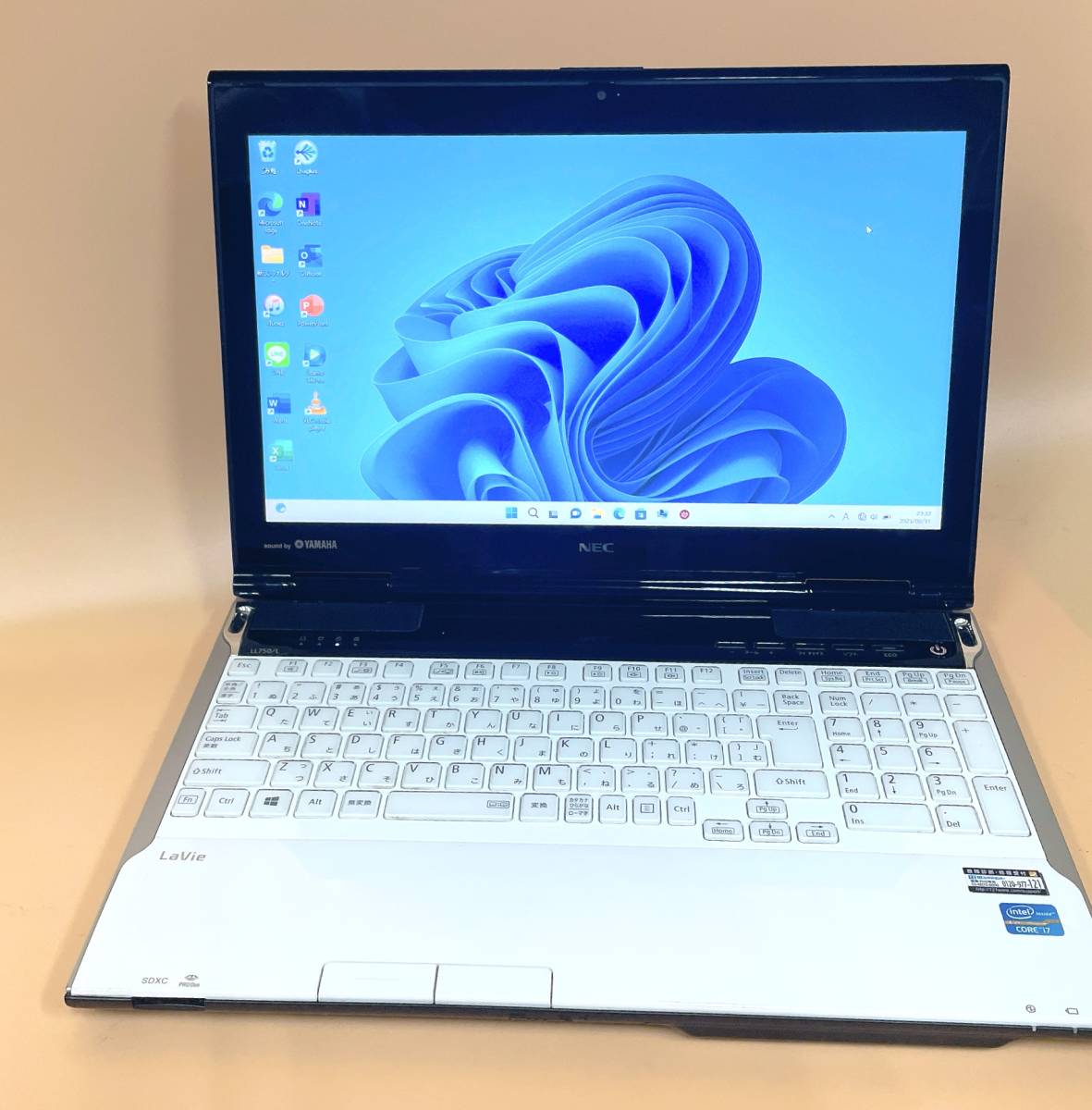 [最強i7+新品メモリ16GB+新品SSD1000GB+HDD1000GB] NEC LL750/H core i7-3610QM/Windows11/office2019 H&B/Blu-ray/Webカメラ/USB3.0