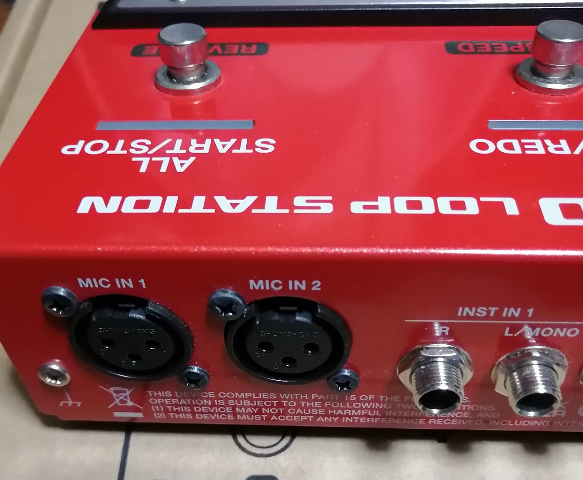BOSS RC-600 LOOP STATION ループステーション 動作確認済 LOOPER 