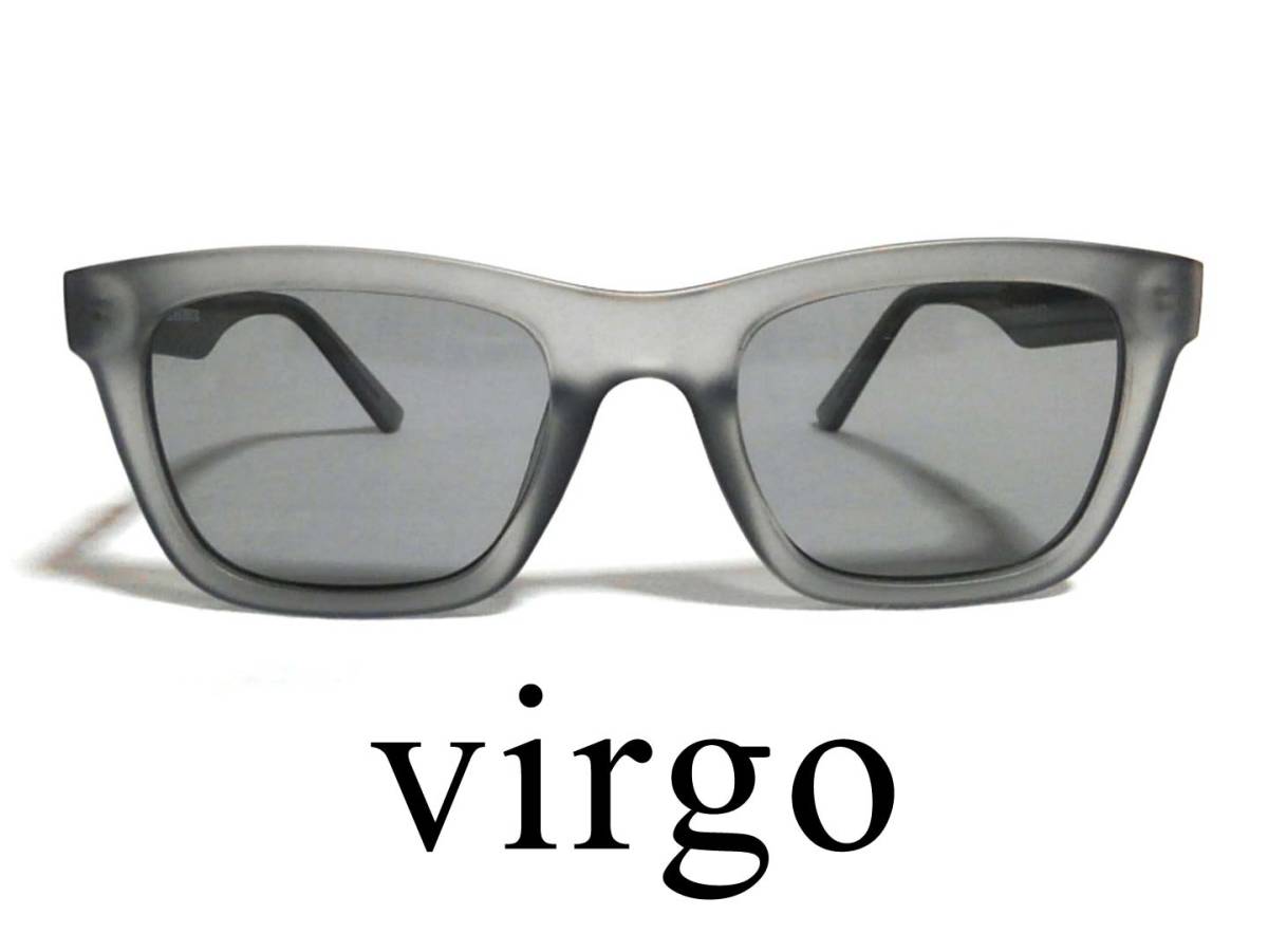 ★凄くオシャレ! VIRGO wearworks ヴァルゴ ウェア ワークス サングラス ★プラスティック 灰色 グレー