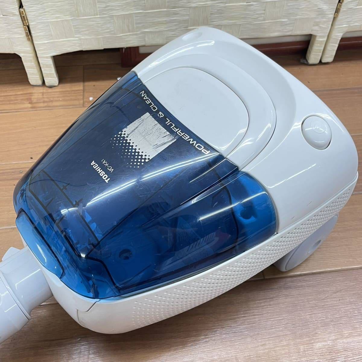 埼P 東芝 TOSHIBA 掃除機 紙パック式クリーナー VC-KA1 L 2013年製 185 