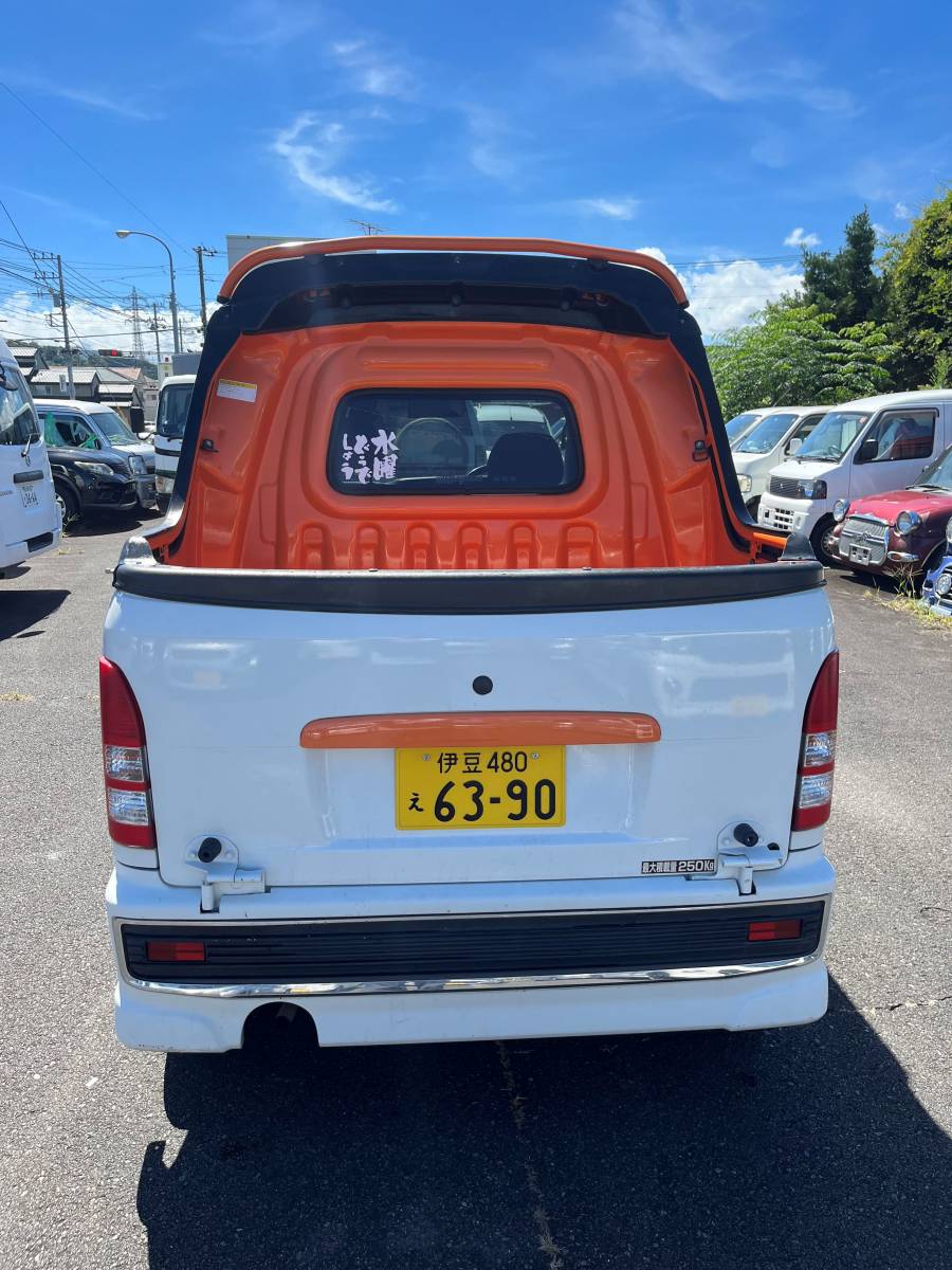 ダイハツ ハイゼット デッキバン 平成12年 5F 4WD 車検 6年4月