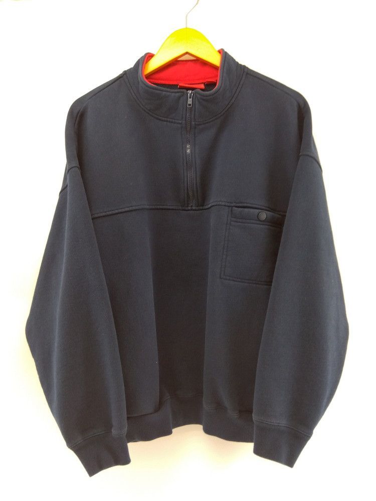 2022AW/Supreme/Washed Half Zip Pullover/Lサイズ/シュプリーム
