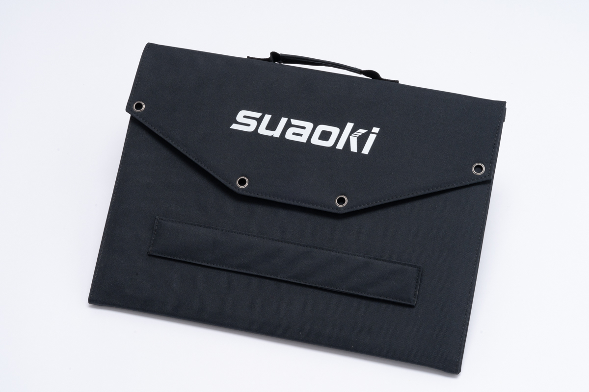 suaoki ソーラーパネル ソーラーチャージャー 100W 太陽光発電 軽量 高