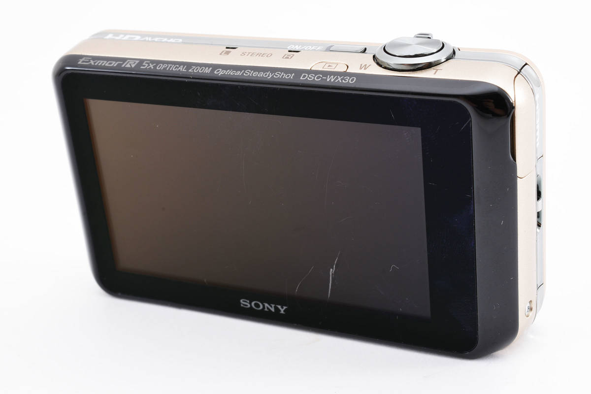 ソニー SONY DSC-WX30 ゴールド デジカメ ♯H6001I20059HCB 【公式通販】