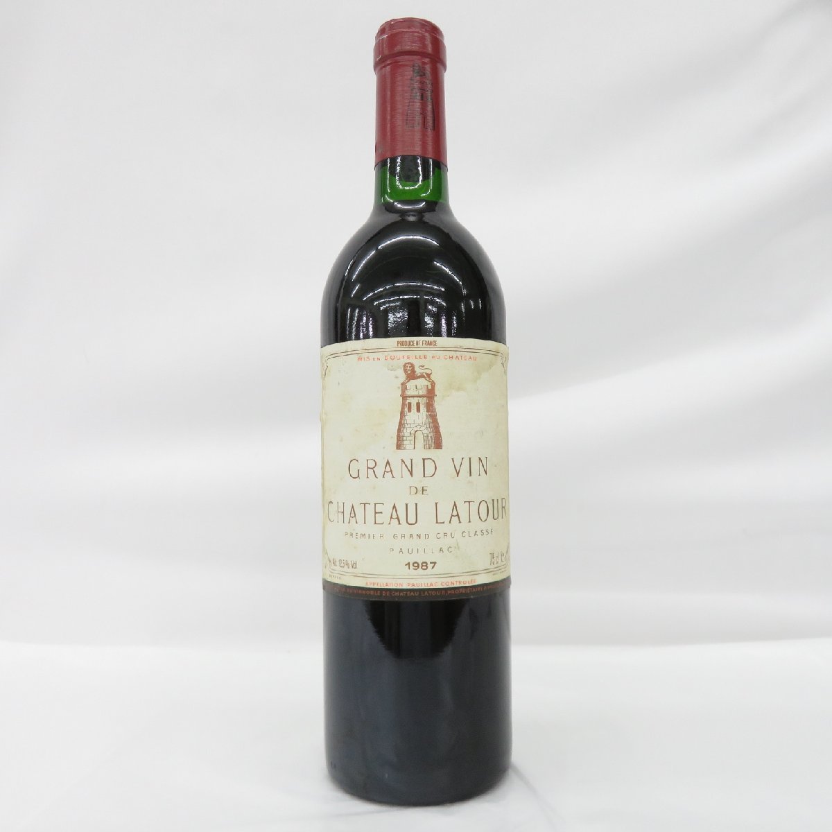 未開栓】Chateau Latour シャトー・ラトゥール 1987 赤 ワイン 750ml 