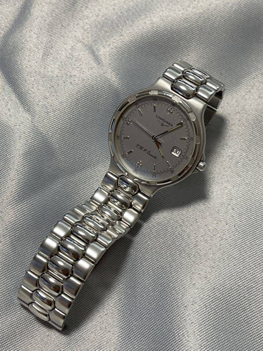 ロンジン LONGINES コンクエスト VHP クォーツ！！！！稼働品！メンズ