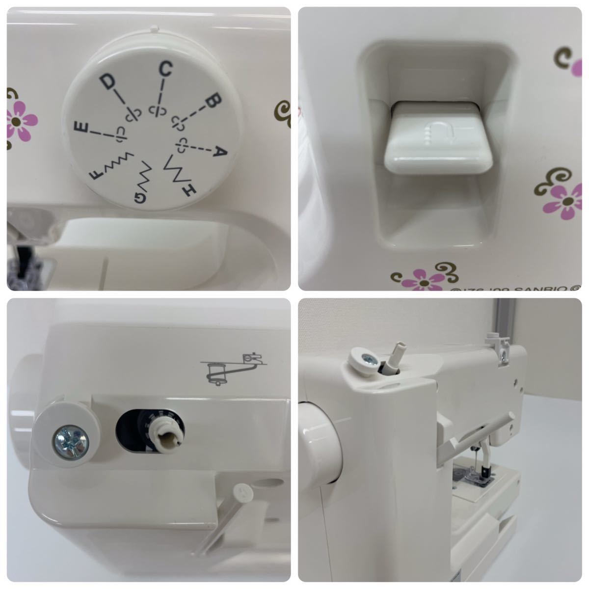 A21【ハローキティ 】JANOME KT-35 ジャノメミシン HELLO KITTY 
