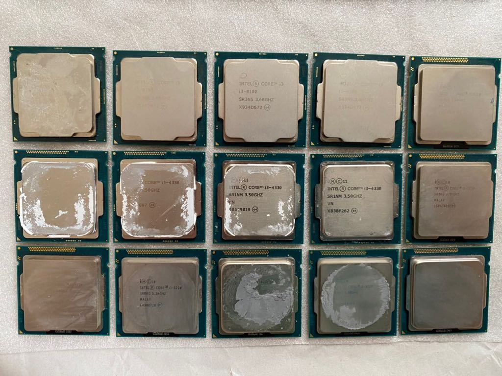 m*o様 Intel i7 i5 i3 CPU 5枚セット Intel Core i5 Core i3 など全35個 【公式通販】