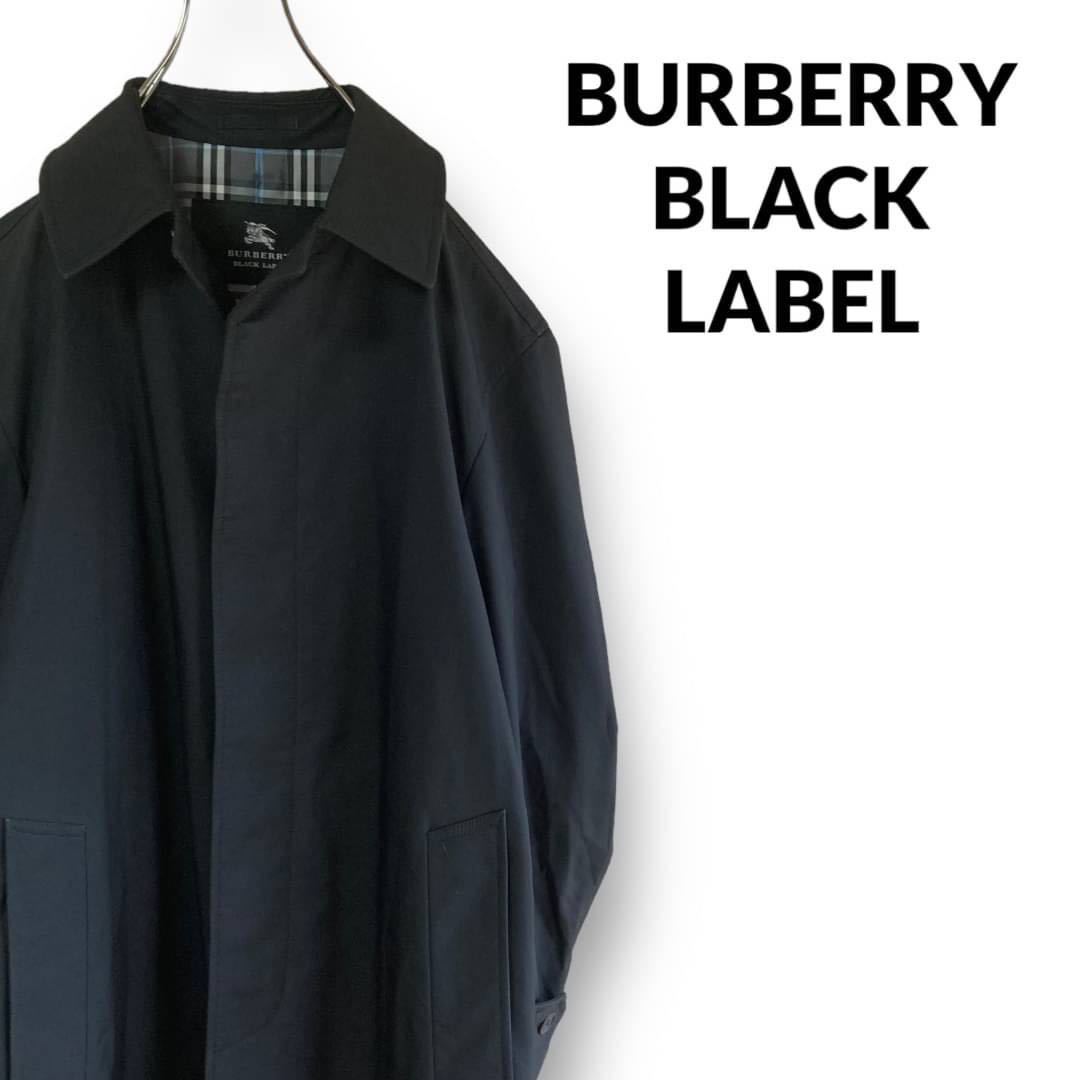 バーバリーブラックレーベル BURBERRY BLACK LABEL コート ブラック