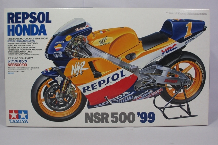 タミヤ 14077 1/12 ホンダNSR500 '99 レプソル【未組立て】 '99 NSR500