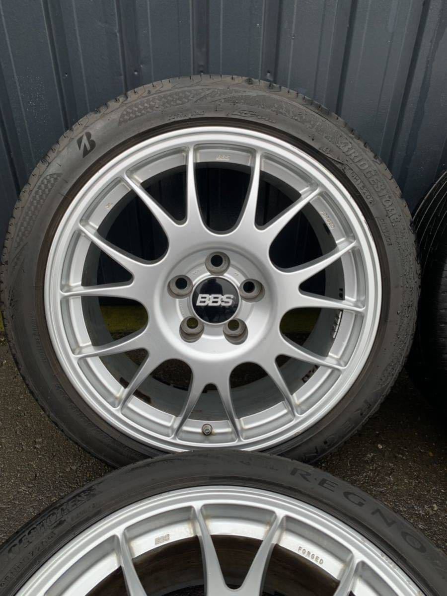 BBS トヨタ 純正 OP 鍛造 RG504 18インチ 8J 114.3 5H +45 BRIDGESTONE