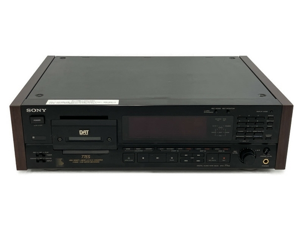 ☆SONY DATデッキ DTC-77ES 通電OK ジャンク品 外箱あり 管理番号10003