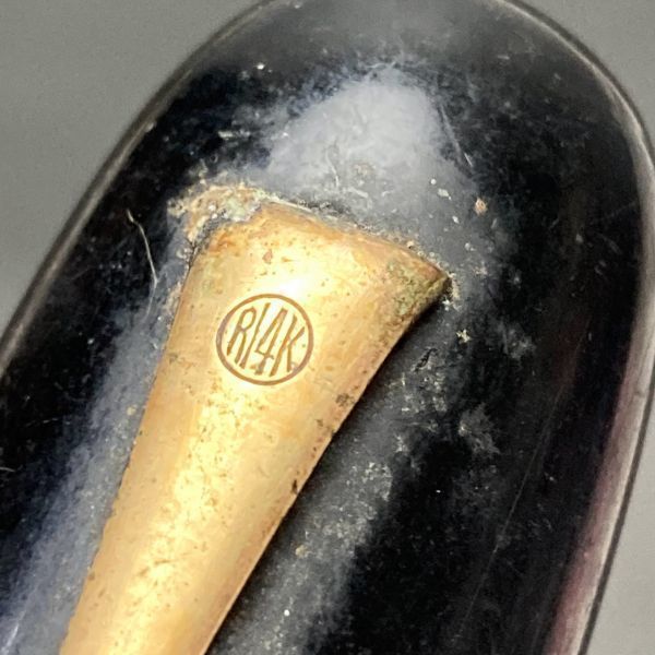 万年筆 太軸 FUJI 巨大ペン先 14KARAT.GOLD デッドストック 