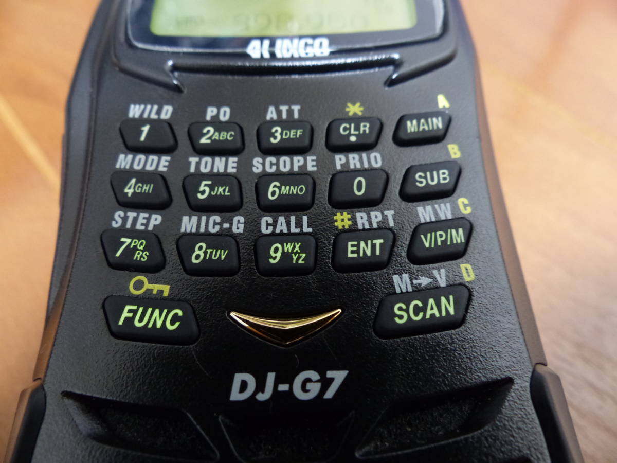 美品 ALINCO DJ-G7 各種オプション付き - dj－g7 オプションの通販