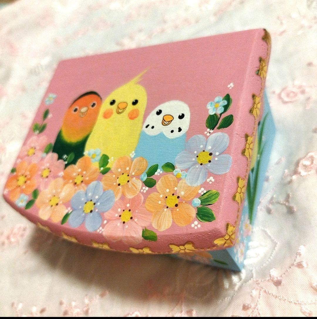 ハンドメイド セキセイインコ オカメインコ コザクラインコ 雑貨