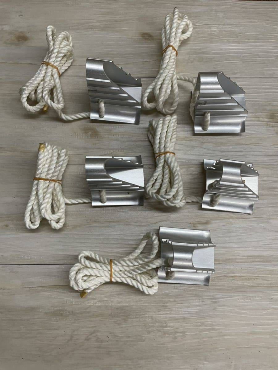 【ほぼ新品！】木登りセット 巴化成工業 5個セット ④