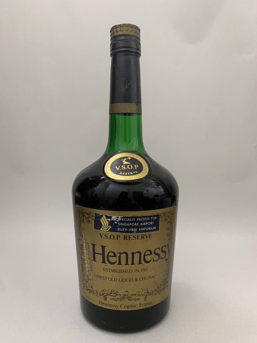 H-8068SR】1円～ Hennessy V.S.O.P RESERVE COGNAC 酒 コニャック