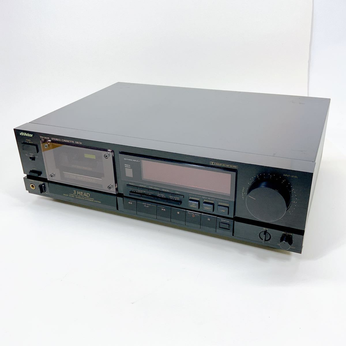 再生確認OK ビクター カセットプレーヤー カセットデッキ TD-R631