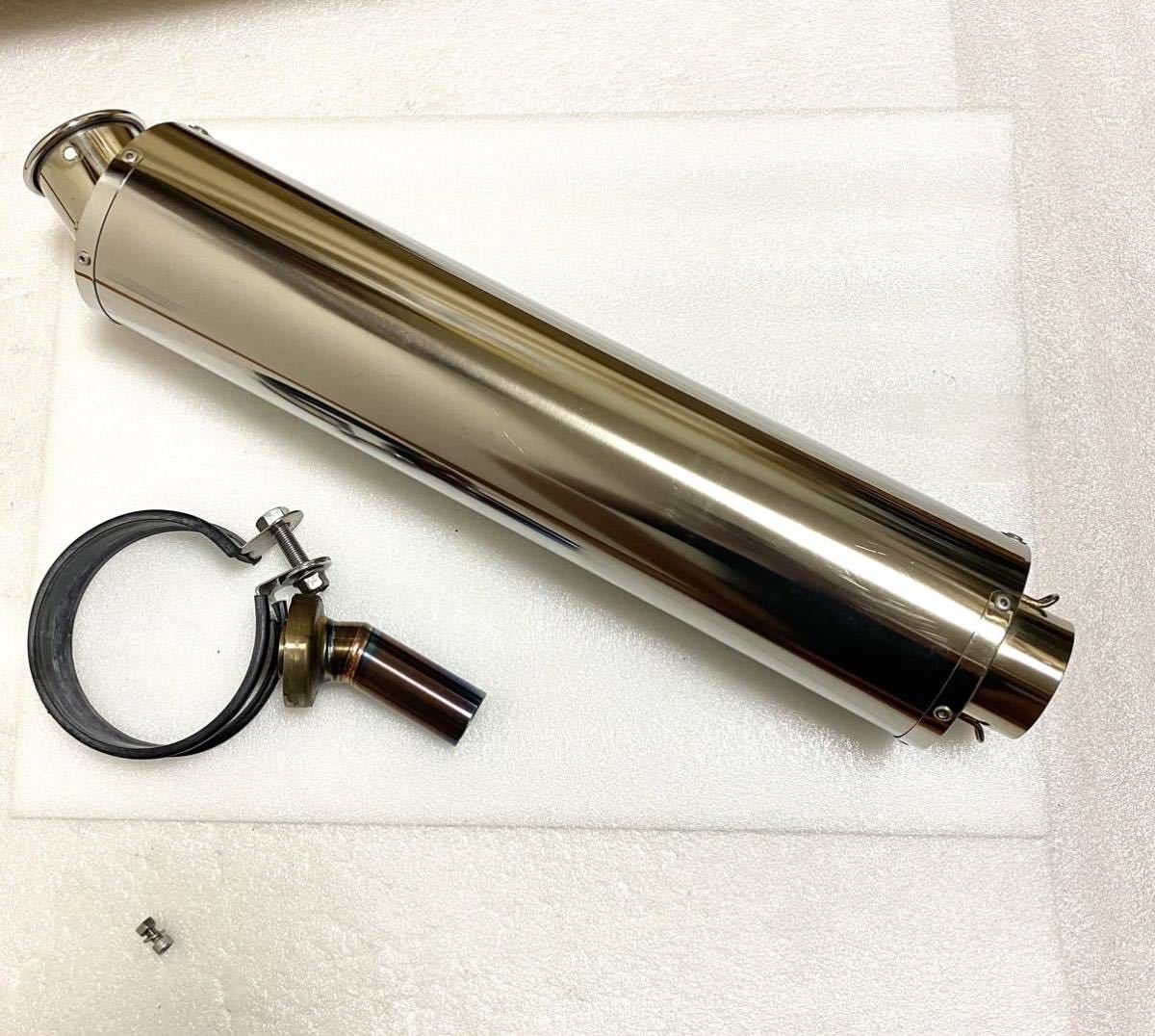 テックサーフ チタンサイレンサー 送料無料 希少 美品 テックサーフ