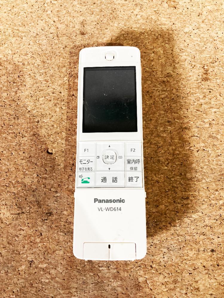 Panasonic VL-WD614 ドアホン 子機① 【公式通販】