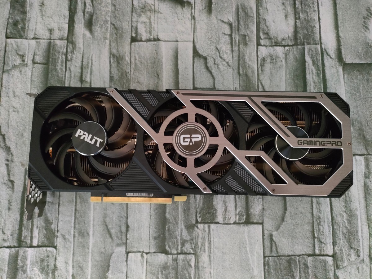 NVIDIA Palit GeForce RTX3080Ti 12GB GAMING PRO 【グラフィック