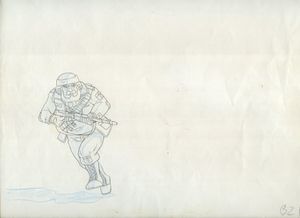 Bセル画　動画 銀河鉄道999　其の595