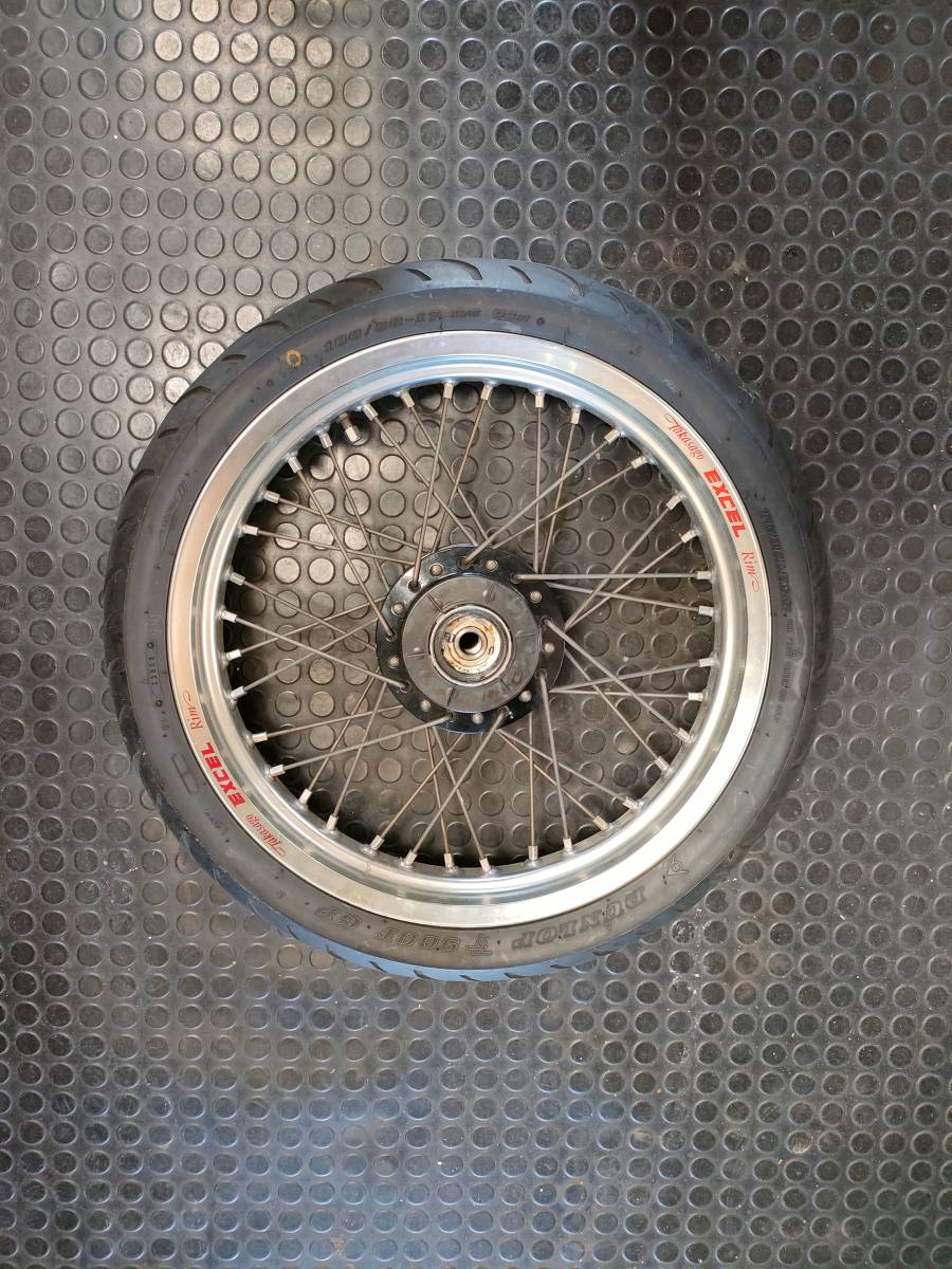SR400 フロントホイールTakasago EXCEL Rim 【公式通販】
