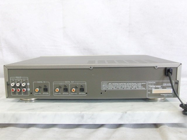 K○【ジャンク】DENON デノン CDレコーダー CDR-W1500