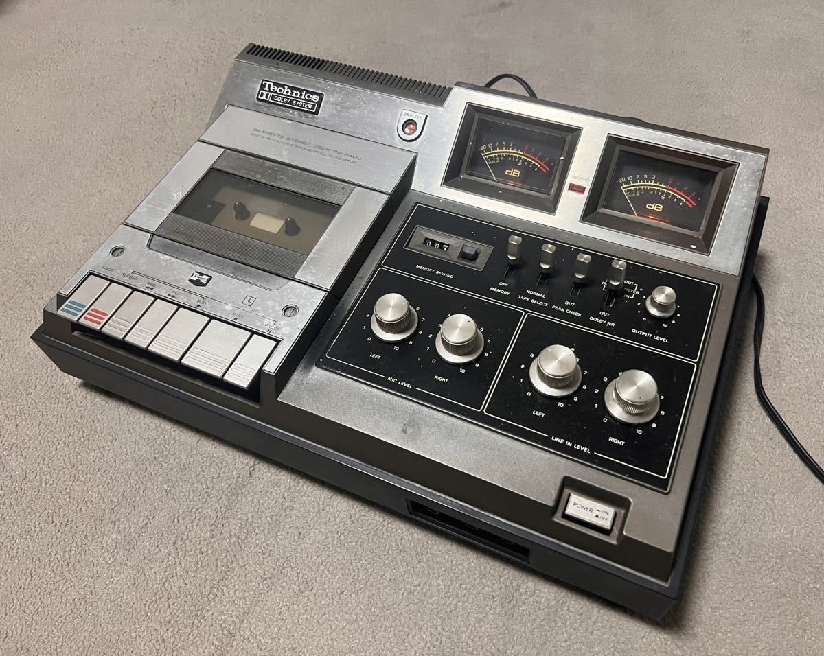 Technics RS 640 - U カセットデッキ RS-640U Technics テクニクス