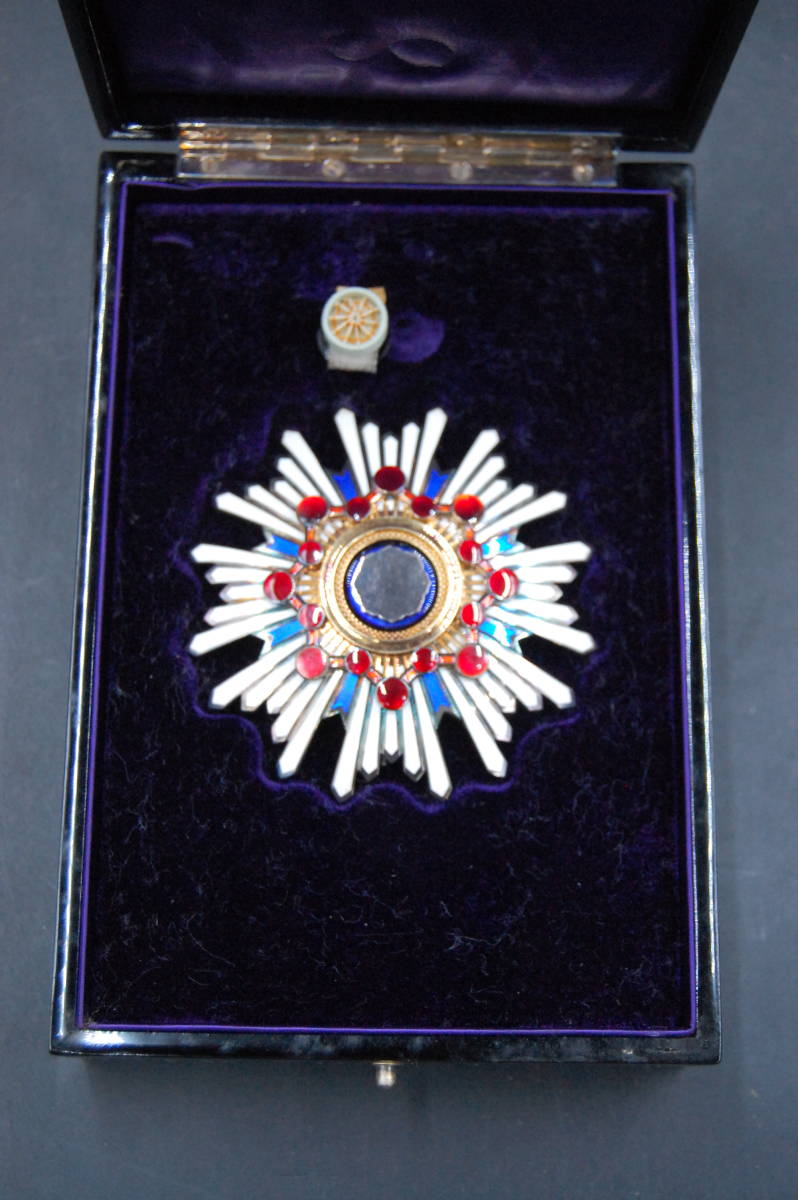 日本軍 勲章 勲二等瑞宝章 略綬無し 日本軍 勲章 勲二等瑞宝章 略綬 22-