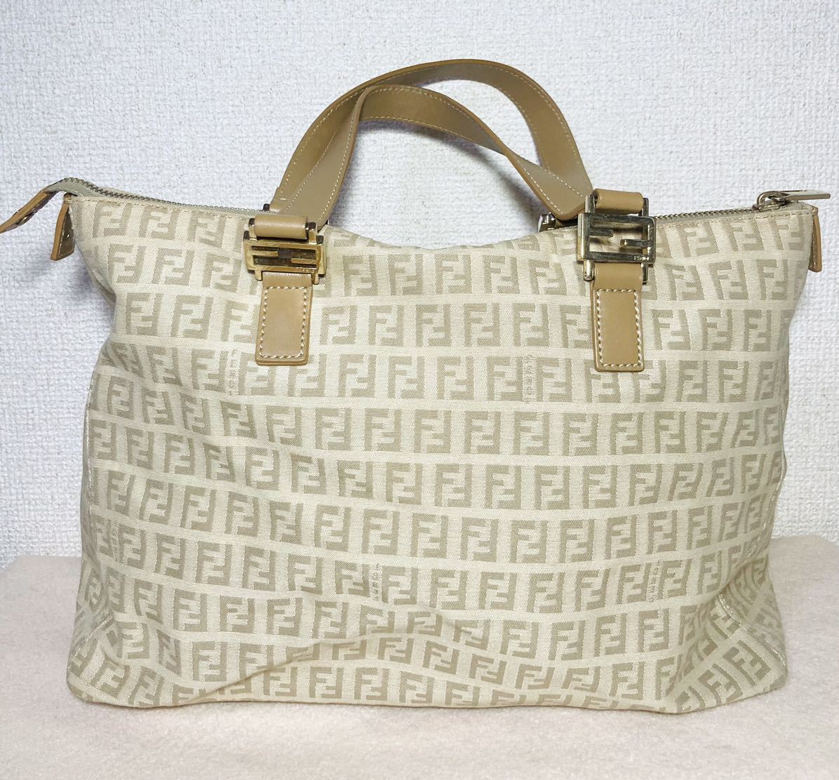 フェンディ ズッキーノ FENDI バッグ トート レザー KGNY3227 FENDI