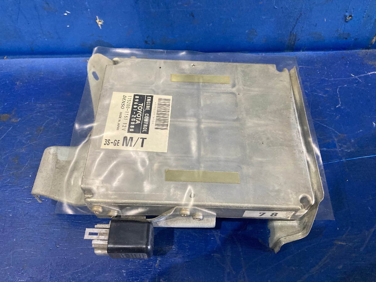 人気定番，得価 ST202 セリカ 後期 純正 エンジンコンピューター ECU 5速マニュアル用 3S-GE 89661-2G080 175200-1161 レア(トヨタ用)｜売買されたオークション情報、yahooの商品情報をアーカイブ公開 - オークファン トヨタ用