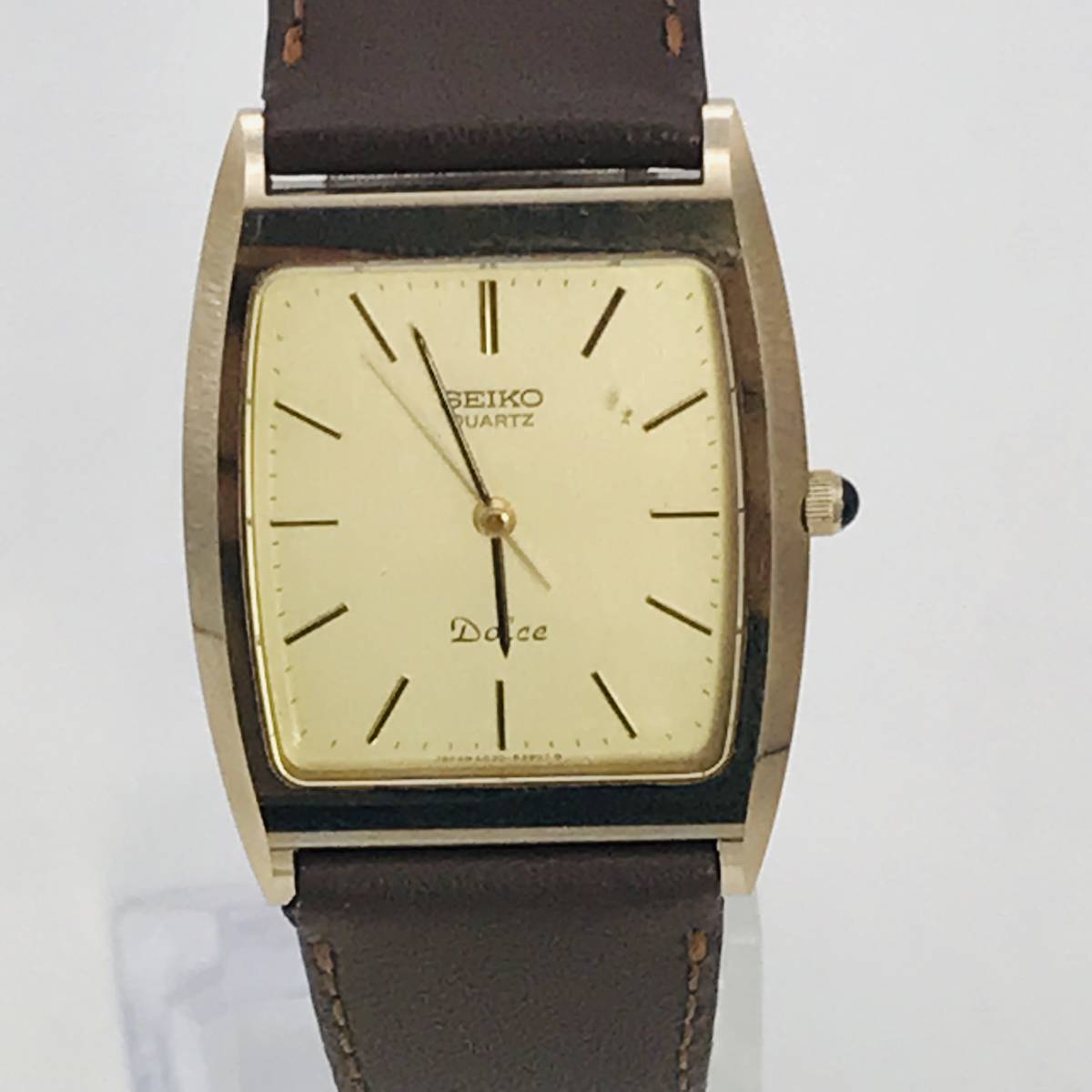 SEIKO Dolce セイコー ドルチェ 6030-5320 スクエア アイボリー文字盤 