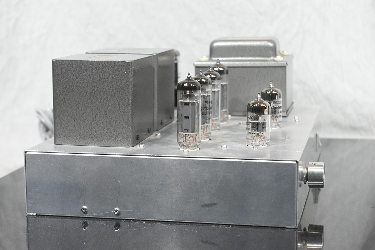 タンゴ出力トランスU-808使用真空管6G-B8シングルアンプ　動作確認済み品 自作 真空管アンプ 出力トランス TANGO/GS-250/FE-25-8 真空管 Electro