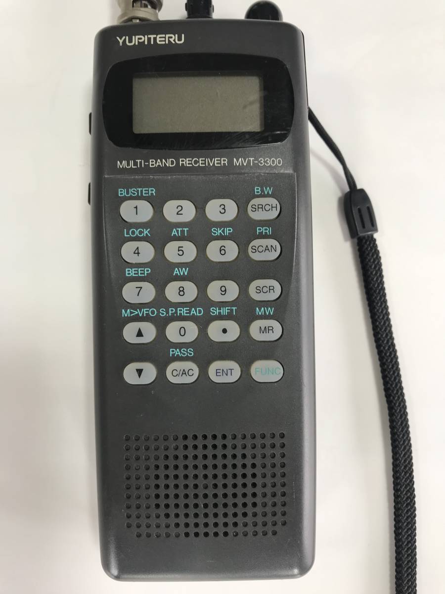 ジャンク品】YUPITERU/ユピテル マルチバンドレシーバー MVT-7100 受信