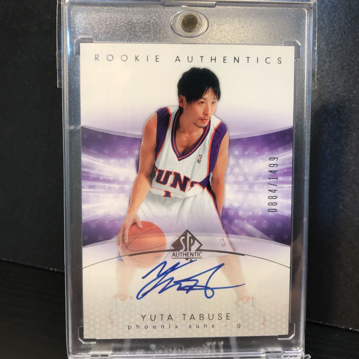 田臥勇太(RC)/直書きサインカード】YUTA TABUSE Phoenix Suns Rookie