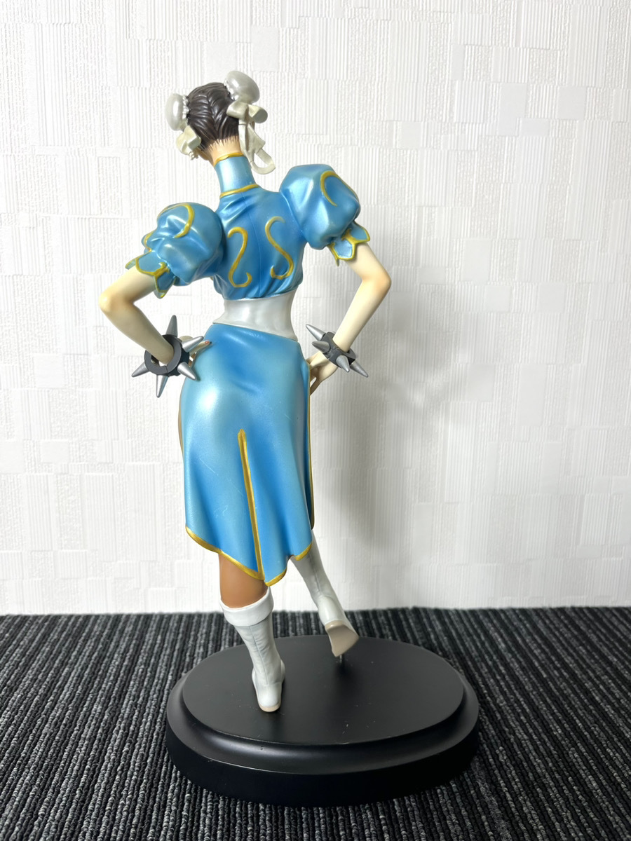 10594-09☆ストリートファイター 春麗 ポリストーン スタチュー 全高約 