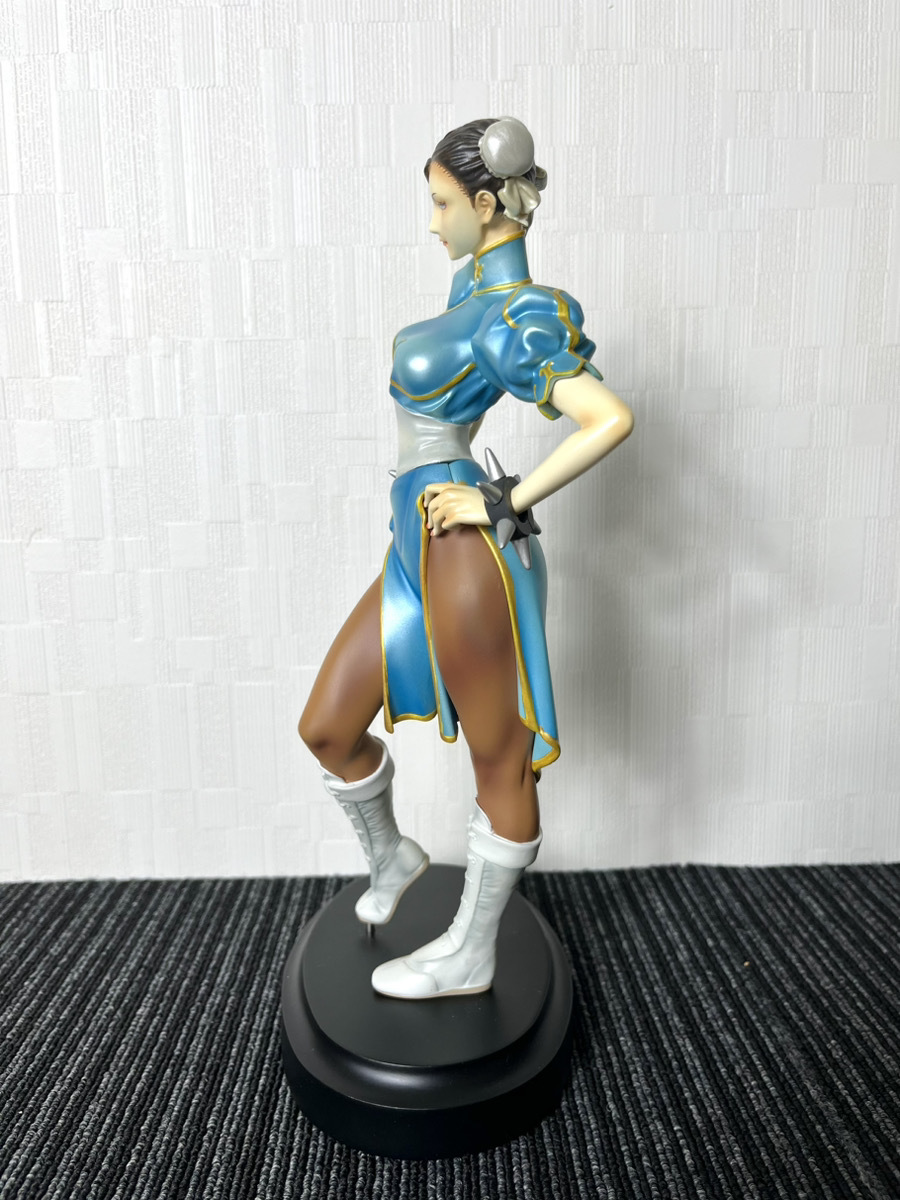 10594-09☆ストリートファイター 春麗 ポリストーン スタチュー 全高約 