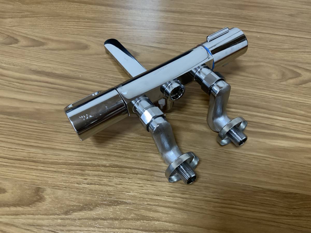 LIXIL INAX シャワーバス 水栓 RBF-812ZN LIXIL INAX サーモスタット付