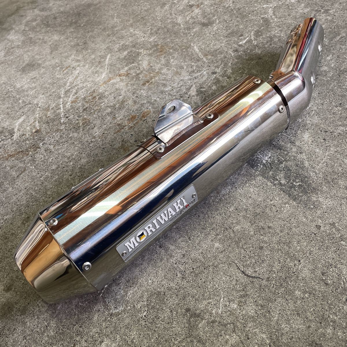 バイク レブル250 MC49用MORIWAKIスリップオンマフラー