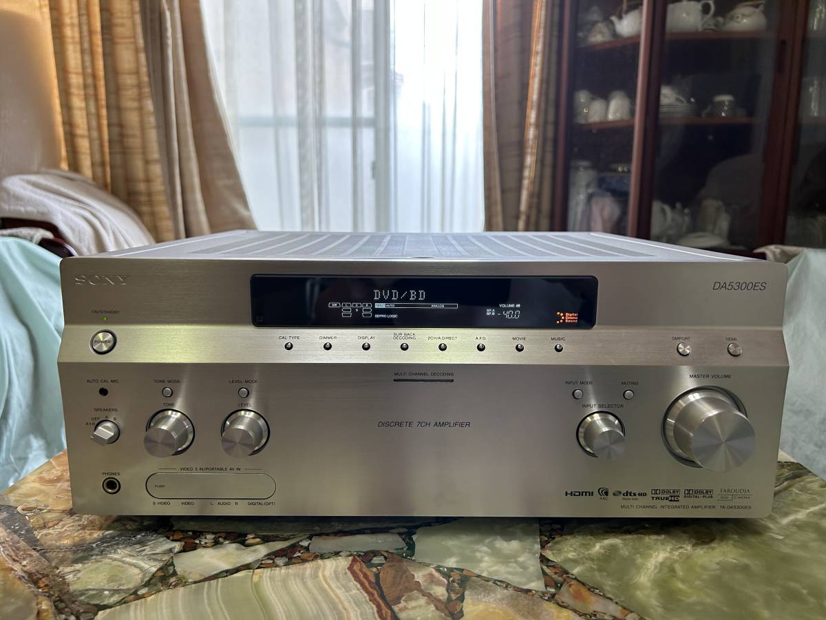 希少美品動作良好!!SONYソニ－AVアンプESシリ－ズハイエンド/TA